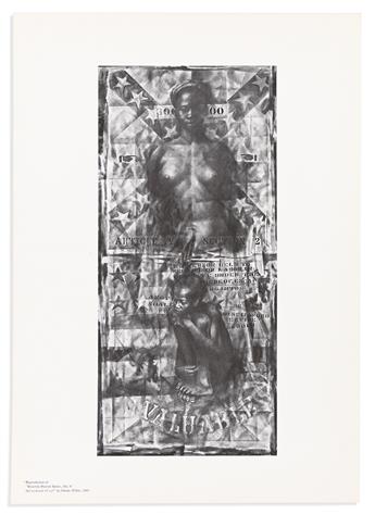 (ART.) Charles White. Wanted Poster Series.